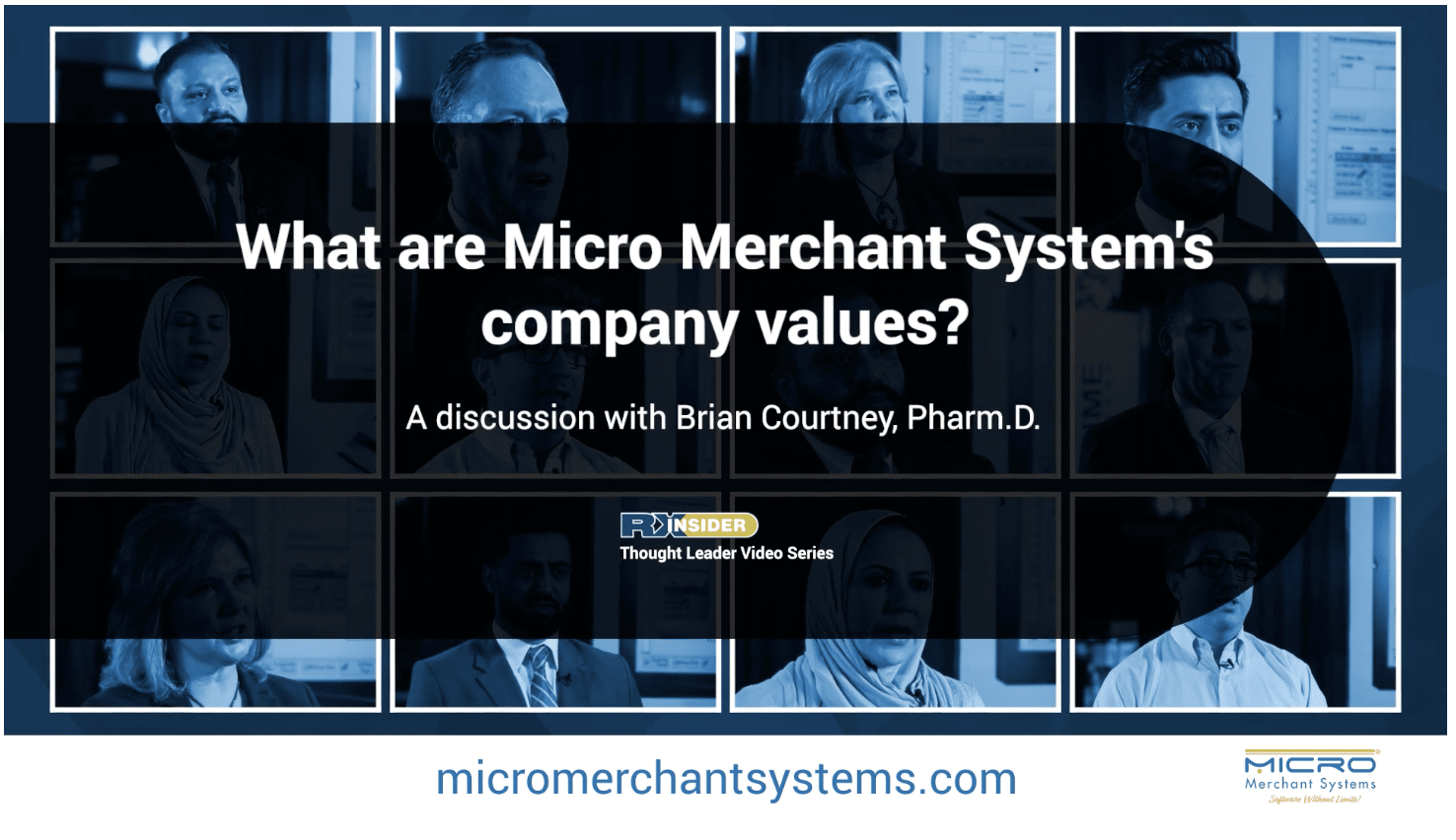 What are micro merchant system's company values